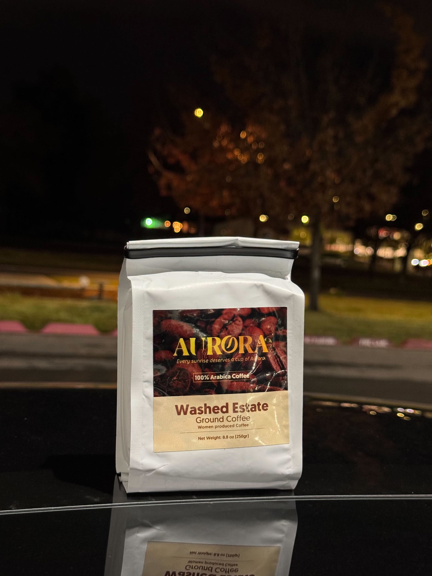 Aurora Washed Estate Coffee – 8oz Ground